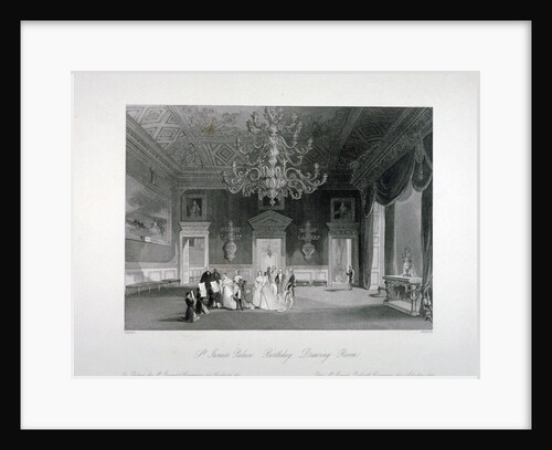 Drawing-room in St James's Palace, Westminster, London by Harden Sidney Melville