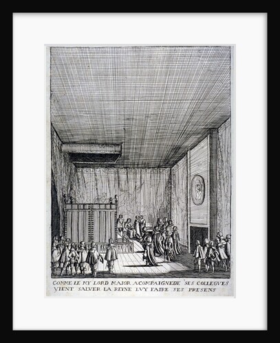 Interior view of St James's Palace, Westminster, London by Anonymous