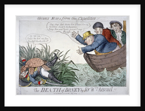 The Death of Boney by Sir Wm Biscuit! by Anonymous