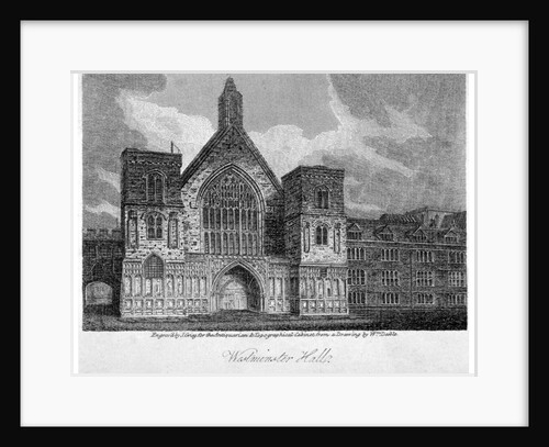 Westminster Hall from New Palace Yard, London by John Greig