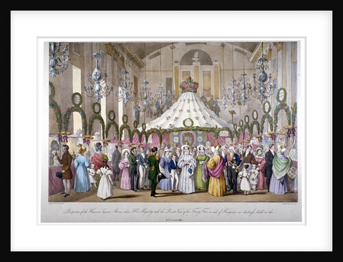 Scene in the Hanover Square Rooms, Westminster, London by Anonymous