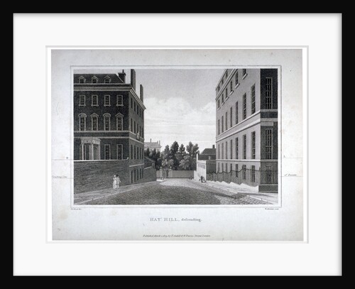 Hay Hill, Westminster, London by William James Bennett