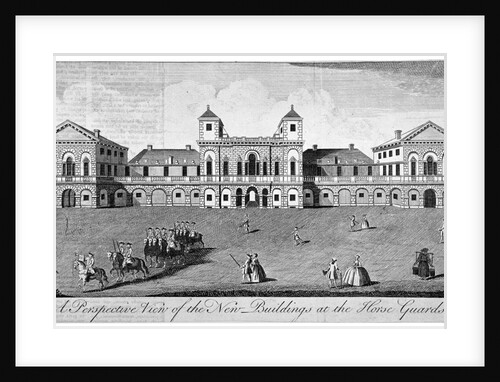 The parade at Horse Guards, Westminster, London by Anonymous