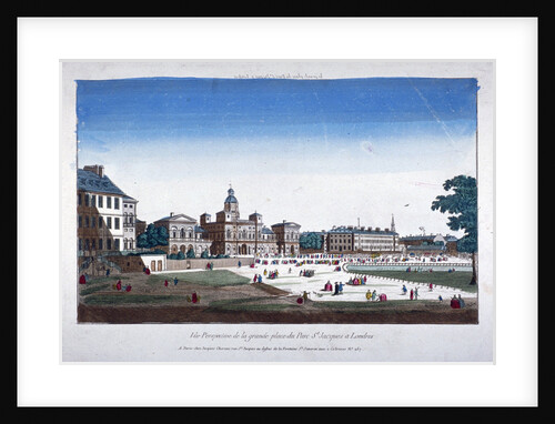 View of Horse Guards, Westminster, London by Anonymous