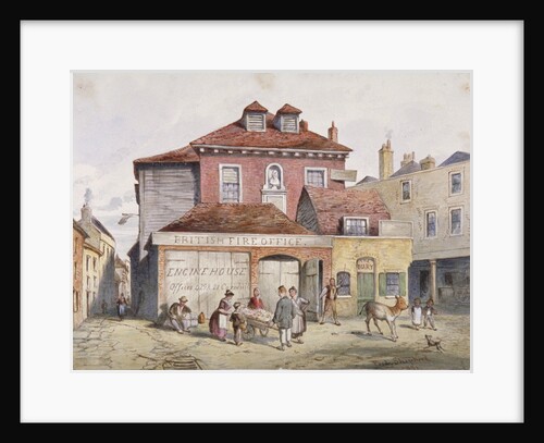 View of Hungerford Market, Westminster, London by Frederick Napoleon Shepherd