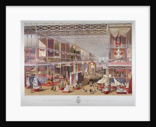 The Great Exhibition, Hyde Park, Westminster, London by William Simpson