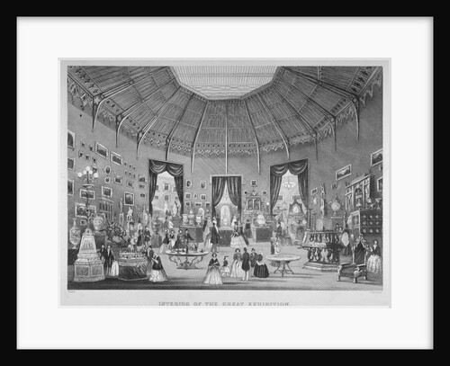 The Great Exhibition, Hyde Park, Westminster, London by Jean-Marie Chavanne