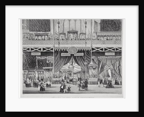 The Great Exhibition, Hyde Park, Westminster, London by Jean-Marie Chavanne