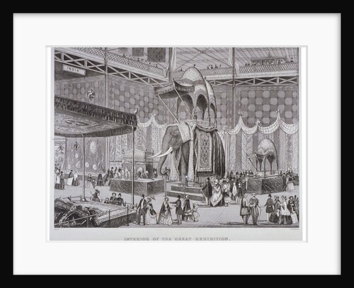 The Great Exhibition, Hyde Park, Westminster, London by Jean-Marie Chavanne