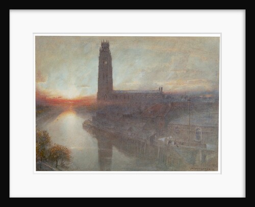 Boston by Albert Goodwin