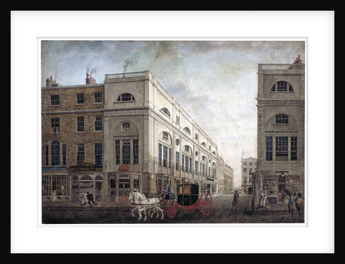 Street scene in Westminster, London by Anonymous