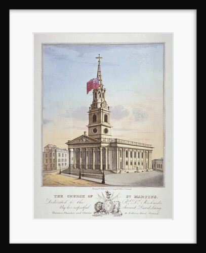 Church of St Martin-in-the-Fields, Westminster, London by Anonymous