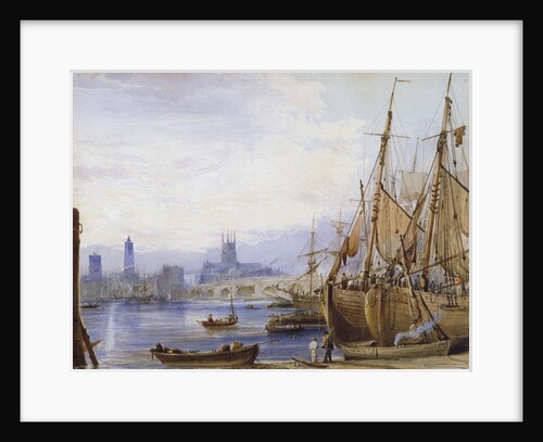 Old London Bridge and Southwark by George B Campion