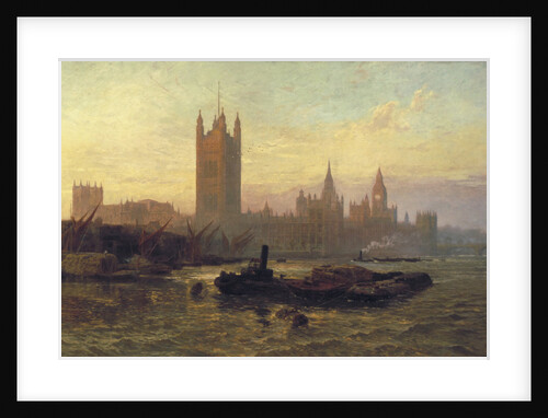 The Palace of Westminster by George Vicat Cole