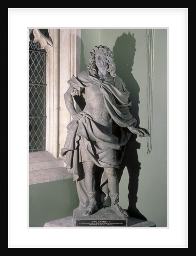 Statue of King Charles II, 17th century by Artus Quellinus I
