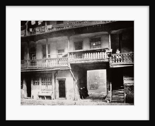Gateway to the Oxford Arms Inn, Warwick Lane, from the courtyard, City of London by Society for Photographing the Relics of Old London