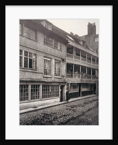 The George Inn, Borough High Street, Southwark, London by Henry Dixon