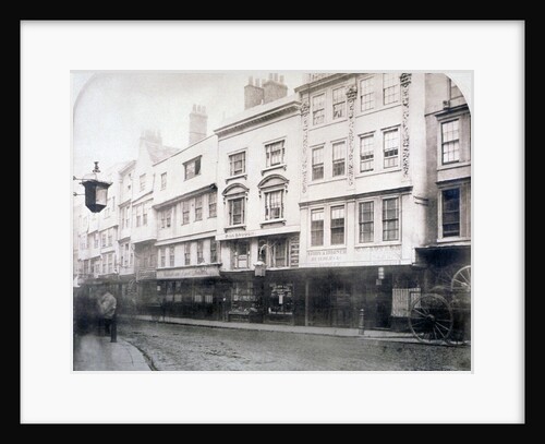 South side of Aldgate (street), showing nos 6-9, City of London by Anonymous