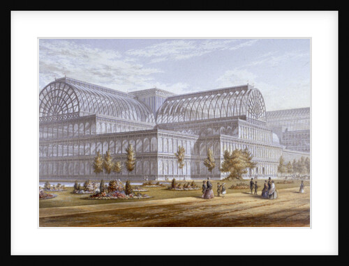 View of the Crystal Palace and its surrounding park, Sydenham, Bromley, London by Anonymous