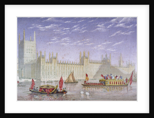 The Palace of Westminster, London by Kronheim & Co