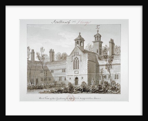 St Peter's Hospital, Southwark, London by John Chessell Buckler