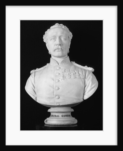 Bust of General Charles Gordon, British soldier and administrator by William Theed
