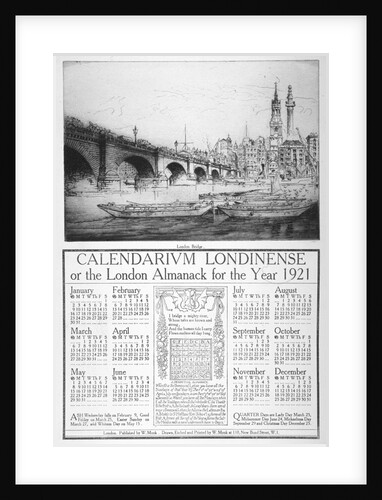 London Bridge (new) by William Monk