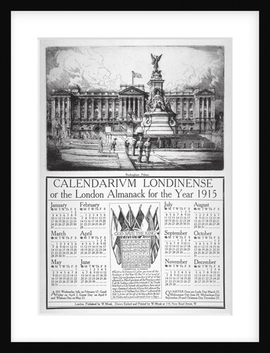 Buckingham Palace, Westminster, London by William Monk