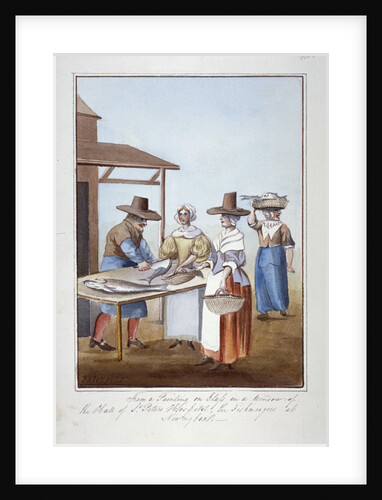 Copy of a stained glass window, St Peter's Hospital, Newington Butts, Southwark, London by G Yates