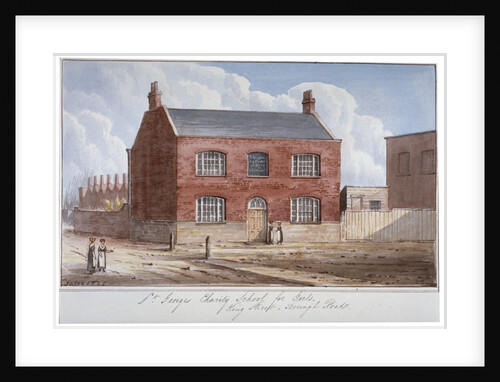 St George's Charity School for Girls, King Street, Southwark, London by G Yates