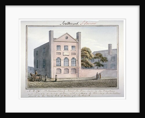 St Saviour's Charity School, Union Street, Southwark, London by G Yates