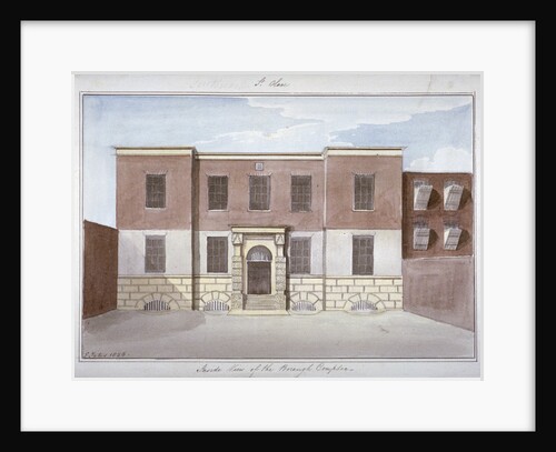 View of Borough Compter, a debtors' prison in Mill Lane, Bermondsey, London by G Yates