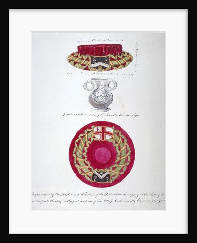 Caps worn by the Master and Wardens of the Company of Clothworkers, London by Anonymous