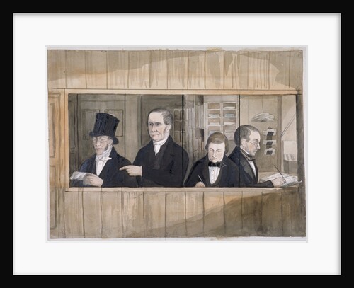 The office of Messre Charles Greenwood and Co, London by Anonymous