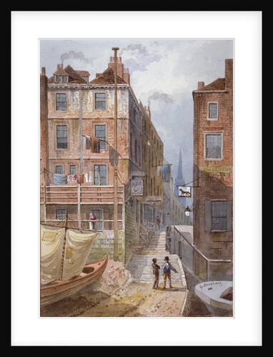 Hungerford Stairs, Westminster, London by George Shepherd