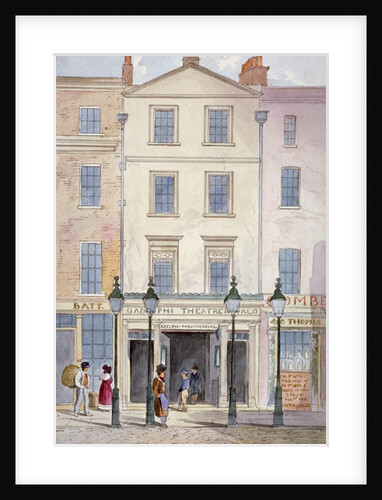 View of the Adelphi Theatre, Strand, Westminster, London by Anonymous
