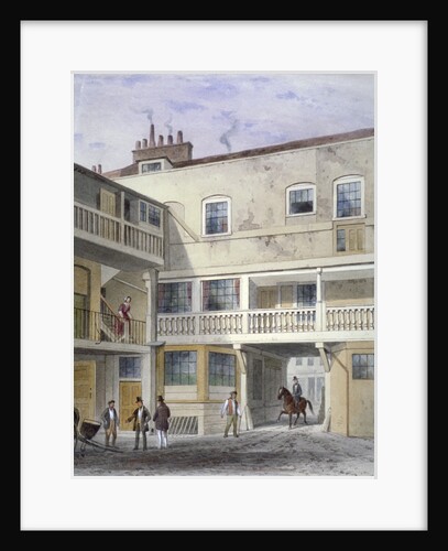 The Three Kings Inn on Piccadilly, Westminster, London by Thomas Hosmer Shepherd