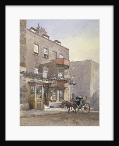 The Cheshire Cheese Tavern, Surrey Street, Westminster, London by John Crowther