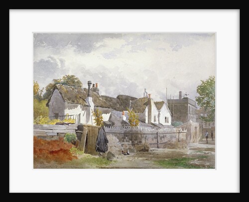 Sindercombe's Cottage, Shepherd's Bush, Hammersmith, London by John Crowther