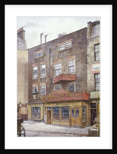 View of the Old Black Jack Inn, Portsmouth Street, Westminster, London by John Crowther