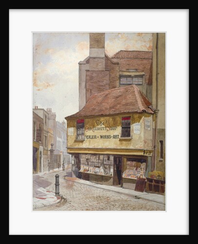 View of the Old Curiosity Shop, Portsmouth Street, Westminster, London by John Crowther