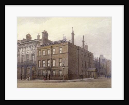 Cleveland House, at the corner of St James's Square and King Street, Westminster, London by John Crowther