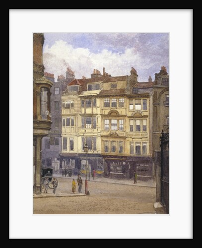 View of nos 164-165 Strand, Westminster, London by John Crowther