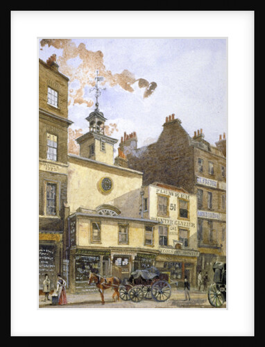 Church of St Ethelburga-the-Virgin within Bishopsgate, City of London by John Crowther