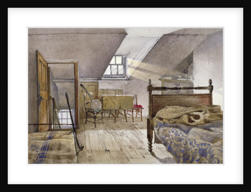 Interior view of Marshalsea Prison, Borough High Street, Southwark, London by John Crowther