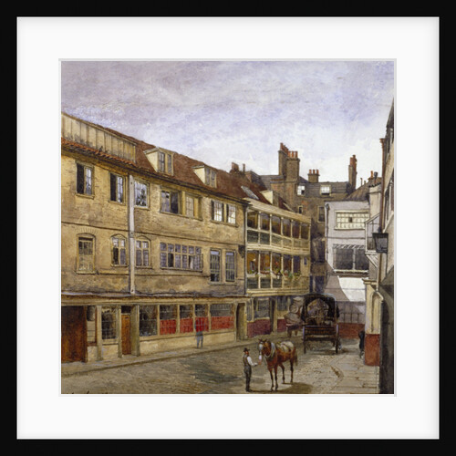 The George Inn, Borough High Street, Southwark, London by John Crowther