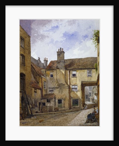 Queen's Head Yard, Borough High Street, Southwark, London by John Crowther