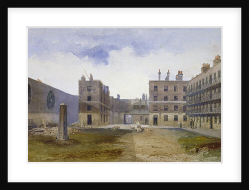 Queen's Bench Prison, Borough High Street, Southwark, London by John Crowther