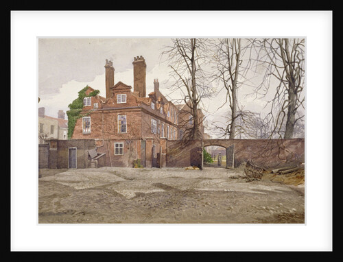 The south end of Fairfax House, High Street, Putney, London by John Crowther