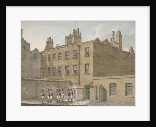 The Treasury, Whitehall, Westminster, London by Robert Blemmell Schnebbelie